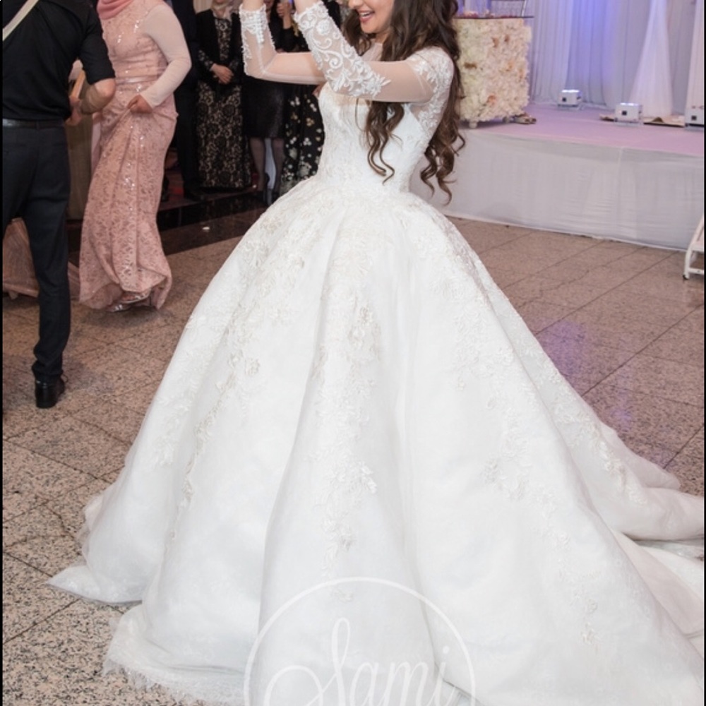 Autumn Silk Bridal Wedding Dress